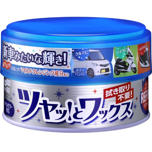 Soft 99 多功能軟蠟除水垢 雨漬適用於汽車 保險桿 摩托車 頭盔去污和亮光 R B車用小舖 W301 蝦皮購物