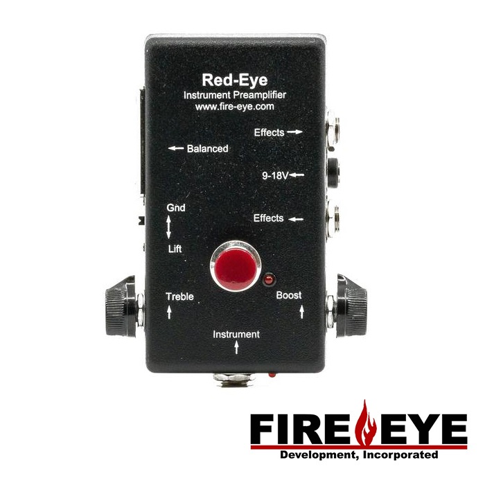 Fire eye Red-eye MK2 Preamplifier 美國專業手工 木吉他 單軌 前級 - 【他,在旅行】