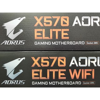 全新盒裝 技嘉 X570 AORUS ELITE ATX AM4腳位 DDR4 台灣五年保 主機板