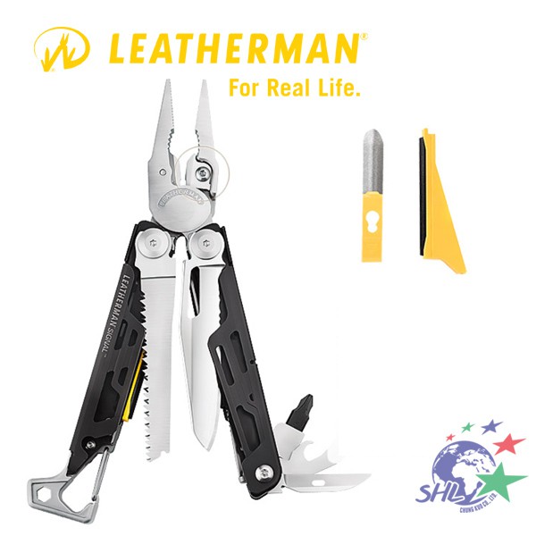 Leatherman SIGNAL 野營戶外多功能工具鉗/緊急哨、打火棒、磨刀器/832265【詮國】