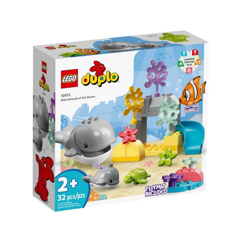 二拇弟 樂高 LEGO 10972 得寶系列 海洋野生動物