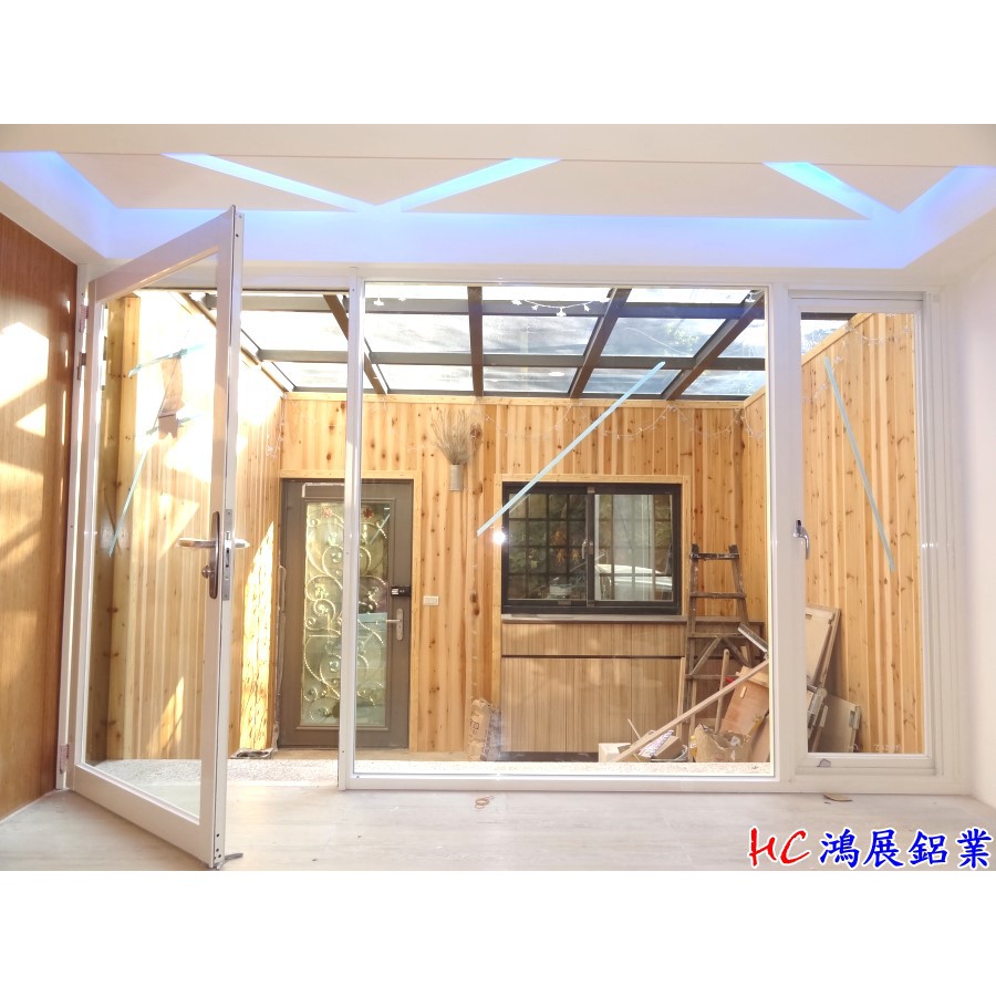 Hc鴻展鋁門窗 隔音落地窗 含外推窗 隱藏紗窗 陽台凸窗店面門窗折疊隱藏紗門紗窗兒童安全防墜窗玄關門隔音窗氣密窗免拆窗
