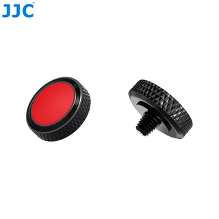 JJC金屬製豪華版快門按鈕 快門按鍵帶螺紋孔的相機適用 富士XT系列 X100系列索尼RX1 RX10 系列 徠卡等
