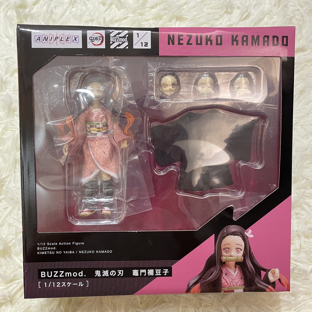 鬼滅之刃 ANIPLEX BUZZmod  竈門禰豆子 禰豆子 豆子 可動 1/12  6吋 代理版 公仔