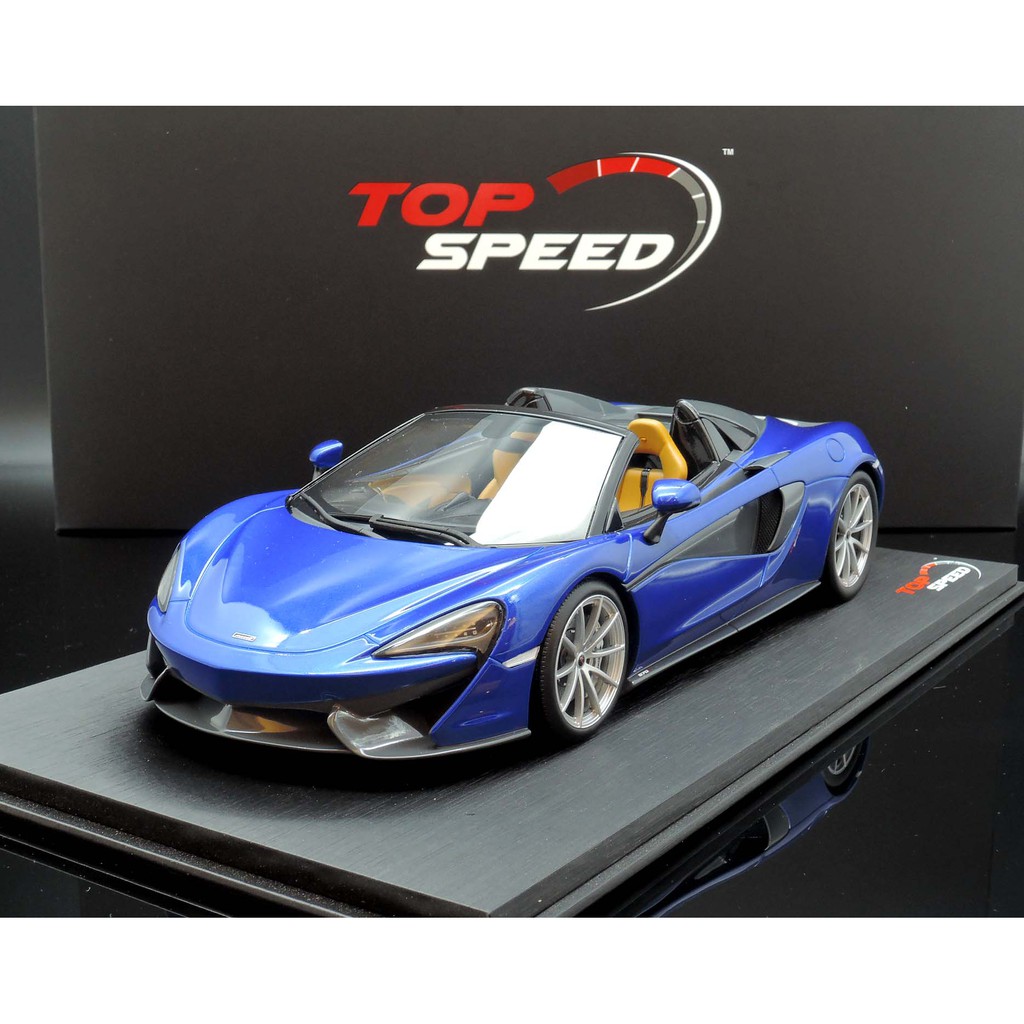 【M.A.S.H】現貨特價 TSM TopSpeed 1/18 McLaren 570S Spider blue