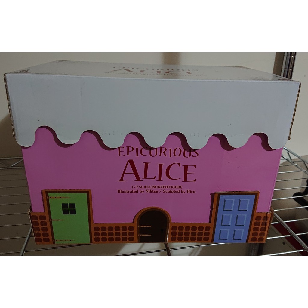 現貨 動畫 天然 epicurious ALICE NATIVE 蛋糕盒 巨無霸 愛麗絲 愛麗絲的品評會 公仔