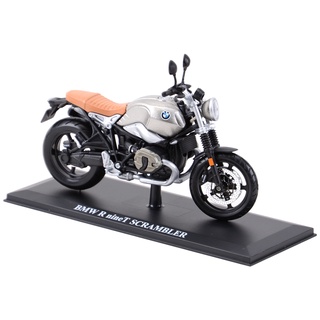 BMW Maisto 1: 12 寶馬 R nineT Scermber, 帶立式壓鑄車輛收藏式愛好摩托車模型玩具