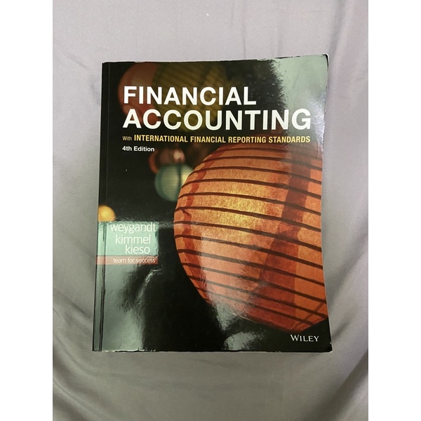 Wiley 初級會計 4版 financial accounting IFRS 4e 二手