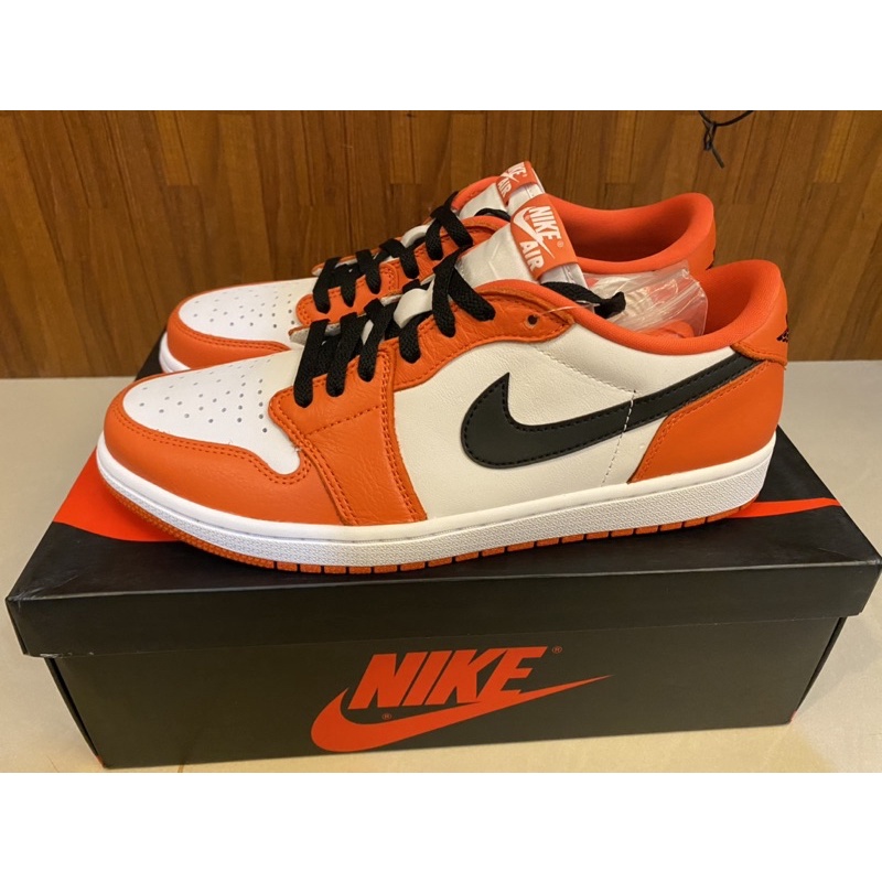 【S.M.P】Nike Air Jordan 1 Low OG 白橙 扣碎 籃板 CZ0790-801