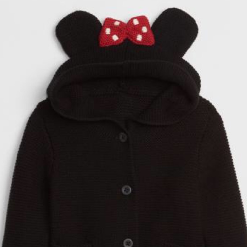 Gap X Disney迪士尼系列米妮針織外套 蝦皮購物