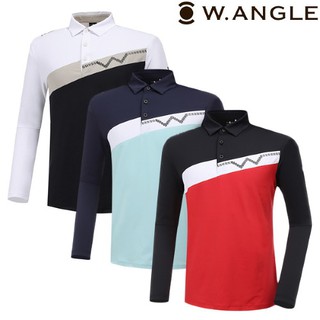 韓國 W.angle Golf 男性W.限量款高爾夫長袖上衣