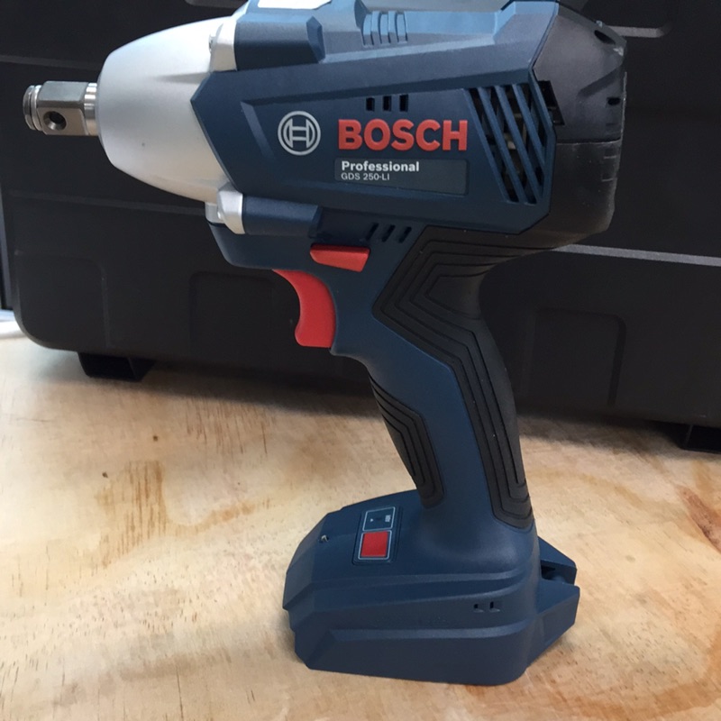 小瑕疵 花電 保證全新 BOSCH 博世 GDS 250-LI 18V 電動扳手 有刷 有刷 單主機