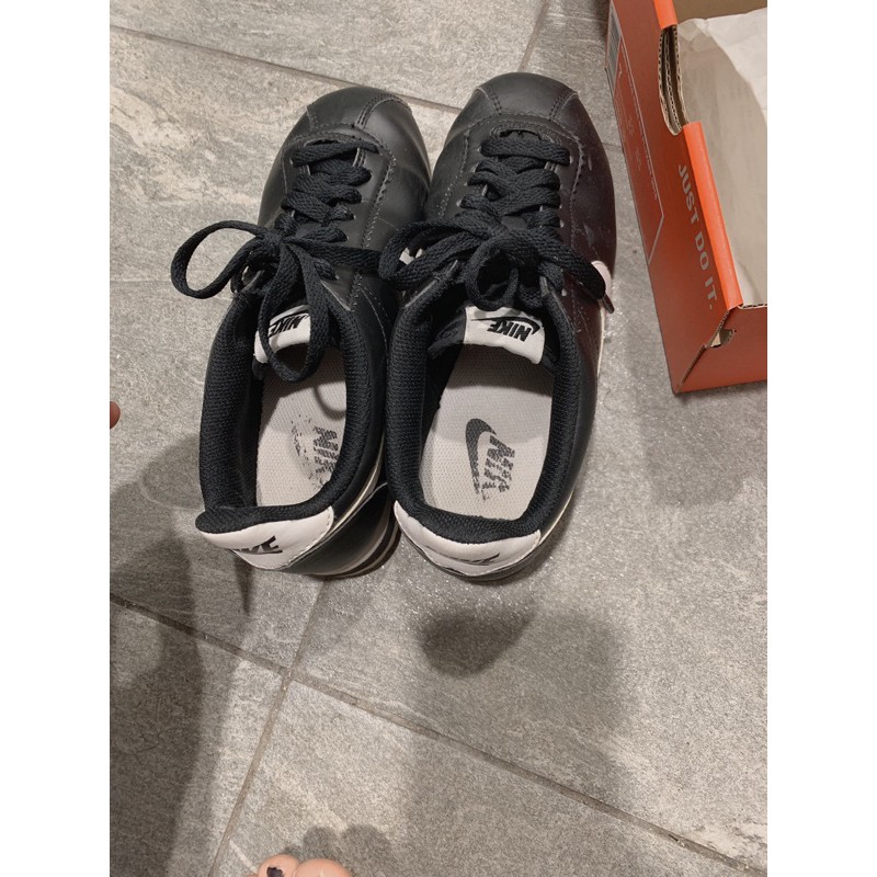 Nike黑色阿甘鞋 23.5/37