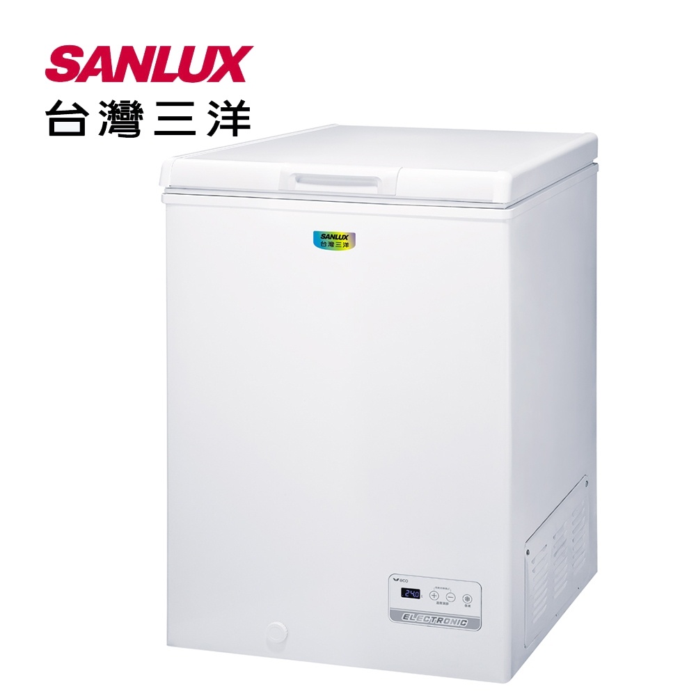 SANLUX台灣三洋 105L 上掀式冷凍櫃 SCF-108GE