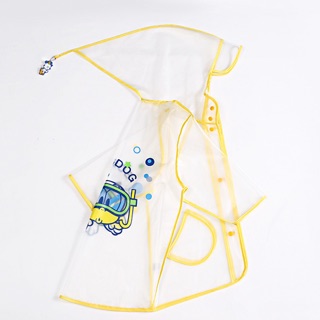 男女兒童雨衣透明雨衣寶寶斗篷雨衣