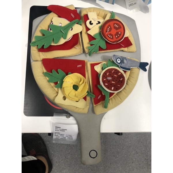 IKEA DUKTIG 披薩玩具 24件組 披薩 pizza玩具 角色扮演 廚房玩具 烤披薩 扮家家酒 填充娃娃