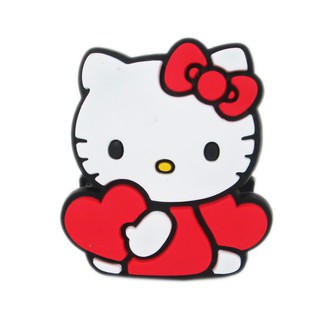 卡漫城 - Hello Kitty 捲線器 ㊣版 日版 Twin Stars 三麗鷗 隨身耳機 集線器 可夾式 收納線材