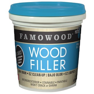 [臺中電腦調色中心] FAMOWOOD 美國 仿木補土 水性木質補土 木料 木材 木工修補 填縫 仿木土