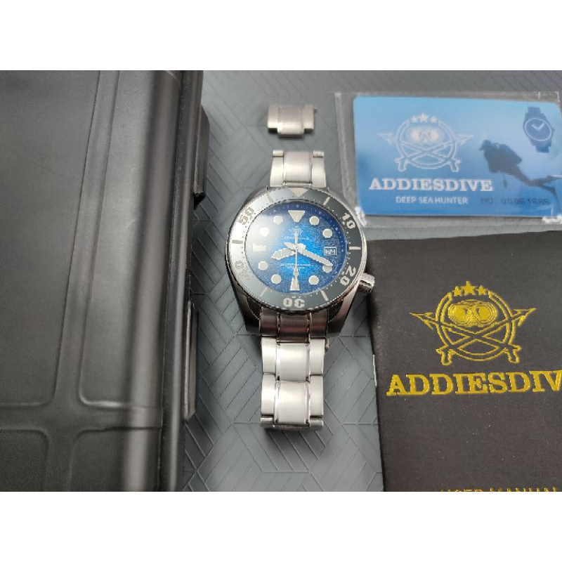 Addiesdive AD2102 SEIKO 相撲致敬手錶 #addiesdive #潛水錶 #機械錶 #Nh35a