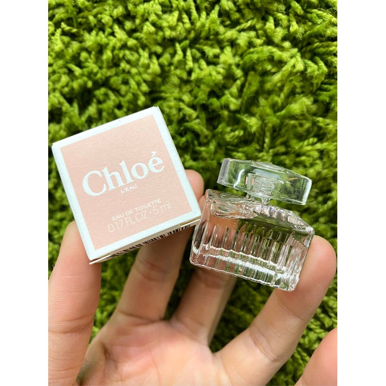 Chloe 粉漾玫瑰女性淡香水 5ml 小香 精巧版 女性香水 公司貨