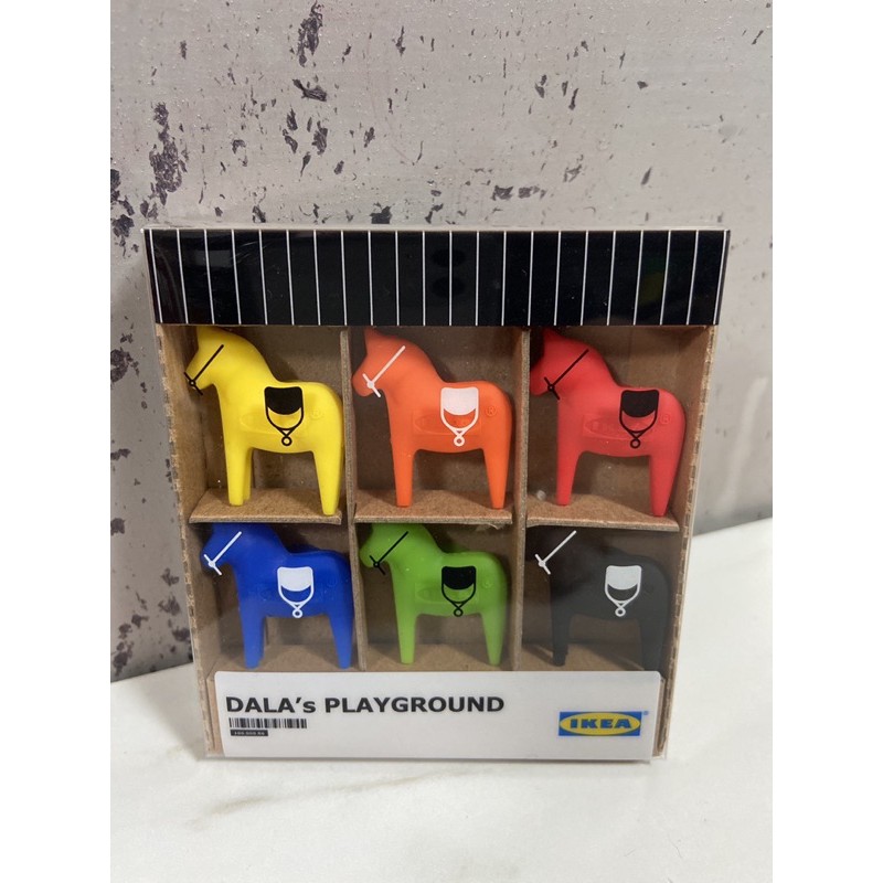 IKEA DALA's PLAYGROUND 達拉馬派對杯扣(共六色)