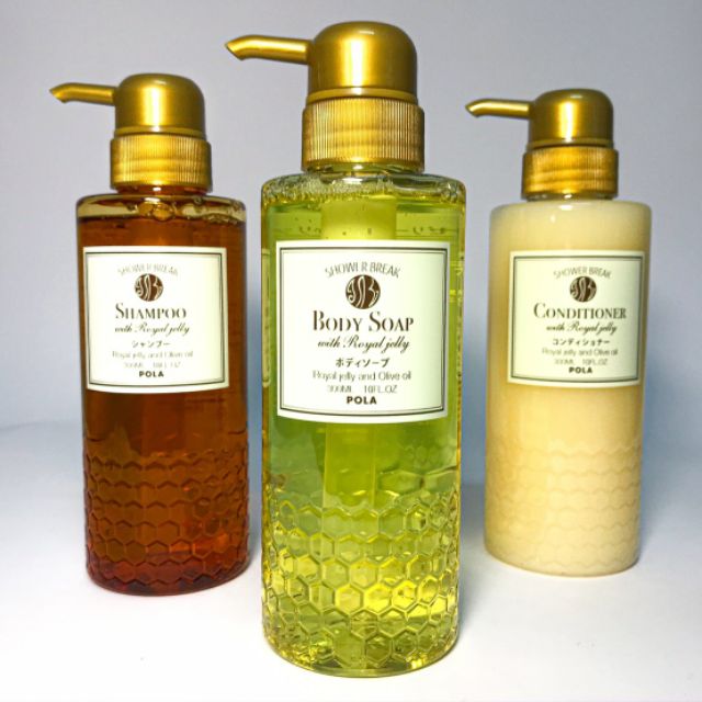 POLA 蜂王漿洗髮精 洗髮露 日本進口 蜂王漿系列 原裝瓶 分裝瓶 補充瓶