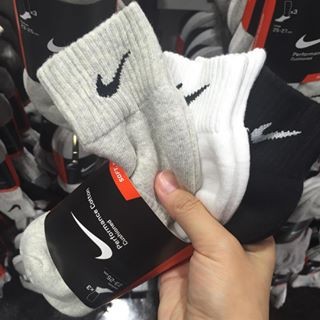 NIKE DRI FIT 三色中筒襪(黑白灰) Nike原廠正貨