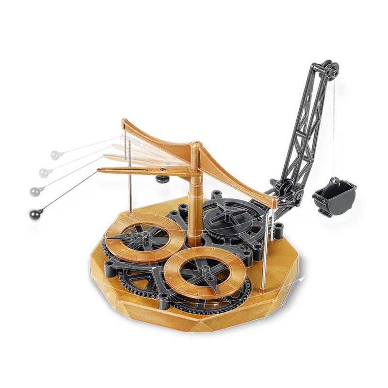 【國王玩具】Academy #11 達文西機械飛擺鐘 科學實驗 科學玩具 益智 教育 DIY 拼裝 自行組裝