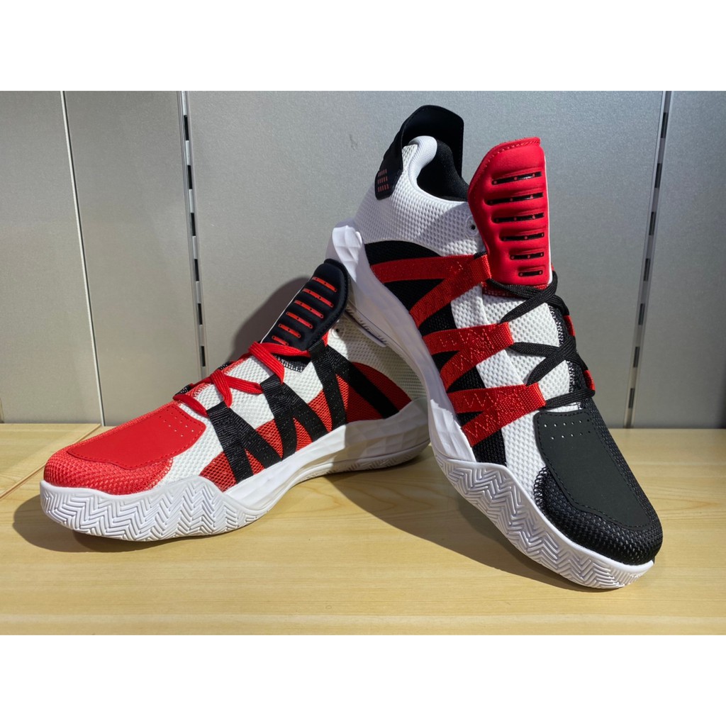 adidas Dame 6 GCA 籃球鞋 男 鴛鴦 陰陽 穿搭 白紅 運動鞋 穿搭 透氣 lillard FY0850