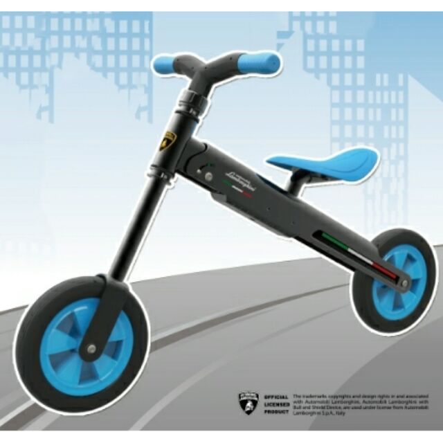 《小饅頭本舖》 藍寶堅尼平衡車 兒童平衡車 滑行車 滑步車 摺疊式 摺疊式平衡車