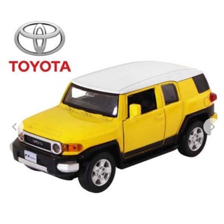 1:32聲光迴力合金車Toyota FJ Cruiser越野模型車 ST安全玩具 百貨公司也有販售