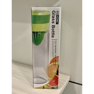 EG Home 宜居家手動快速榨汁玻璃瓶/隨手瓶DIY Glass Bottle Juicer