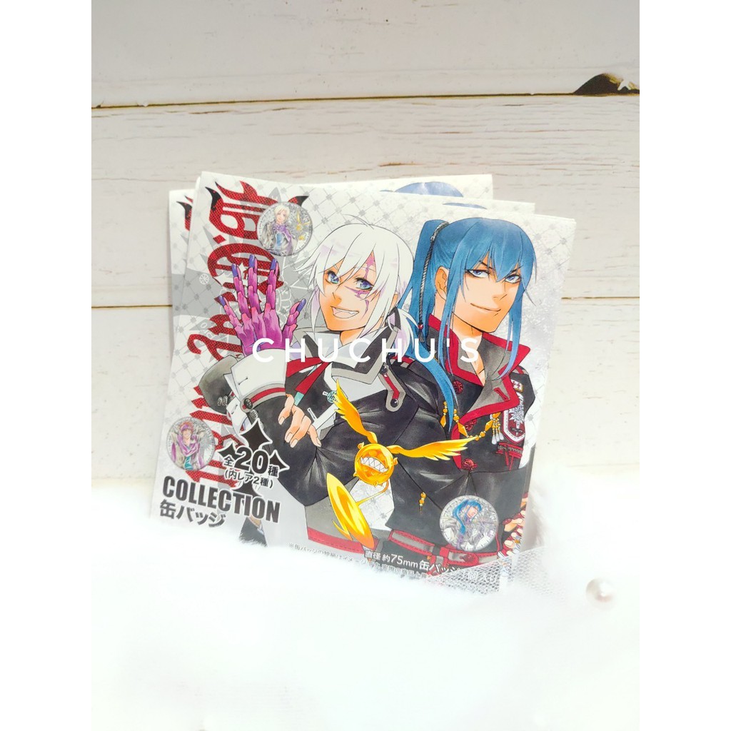 全新 驅魔少年d Gray Man 徽章jumpshop 亞連沃克神田優利娜莉拉比帝奇米克蘿特 蝦皮購物