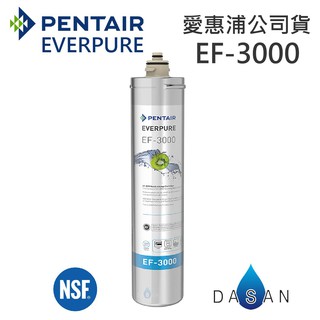 【臺灣愛惠浦】EF-3000 EF3000 濕式碳纖活性碳 金色雷射標籤 EVERPURE 濾芯 贈小七禮卷300