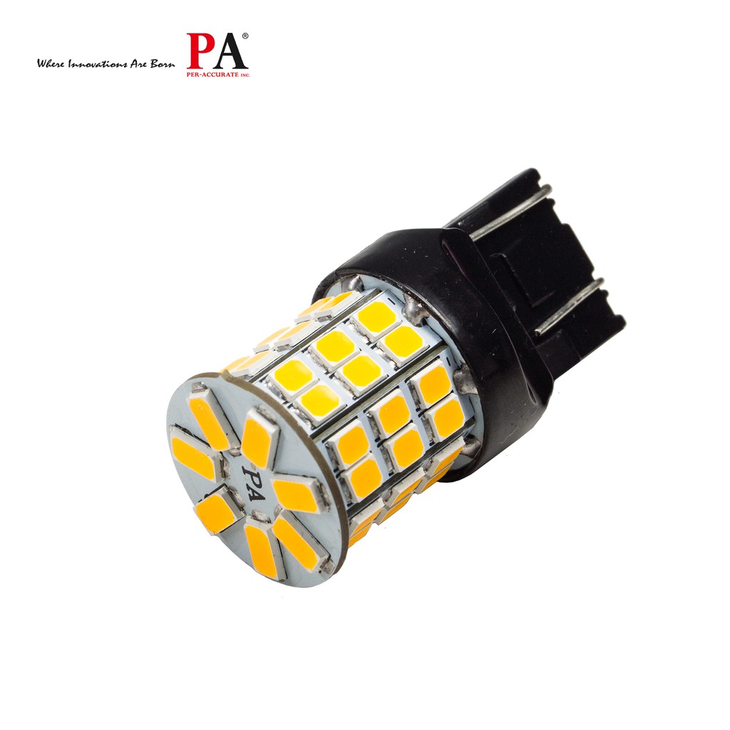 【PA LED】T20 7443 7440 49晶 5630 2835 SMD LED 橘光 黃光 方向燈 角燈 小燈