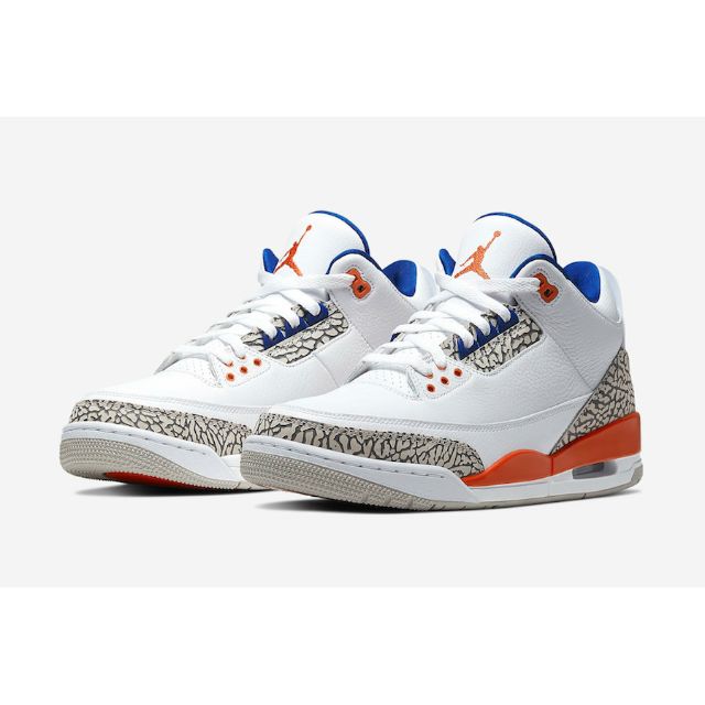 Nike Air Jordan 3 Knicks Rivals 136064-148 男鞋 尼克斯 us8