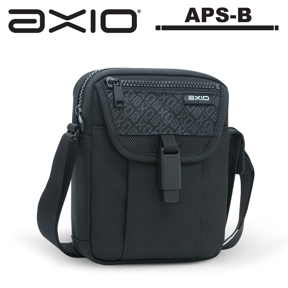 AXIO APS-B Progress Shoulder Bag 頂級快取耐磨小肩包-太空黑