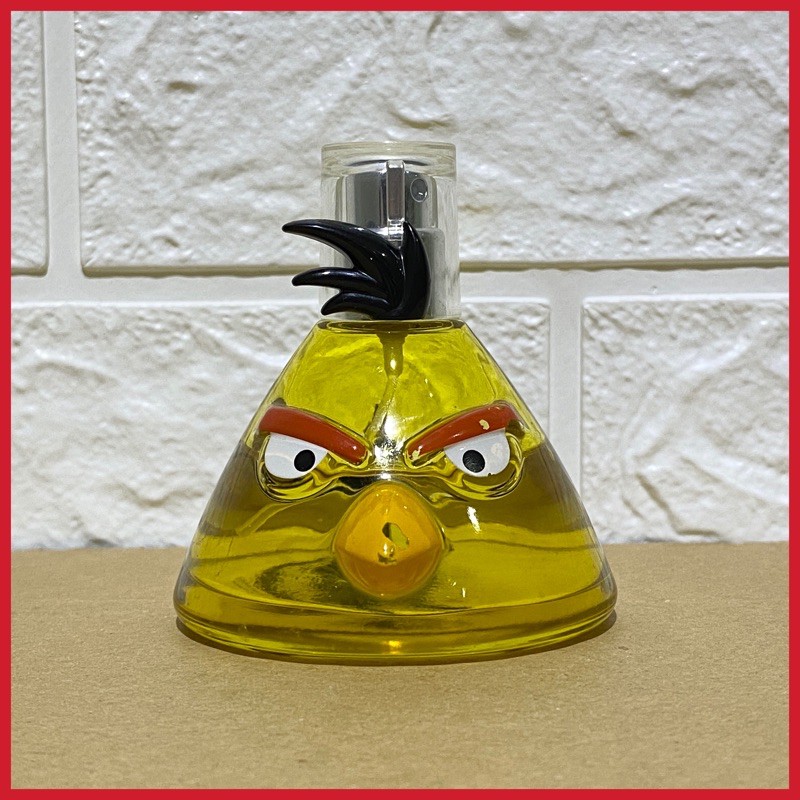 《零碼》Angry Birds 憤怒鳥 黃色衝刺鳥 淡香水 50ml / 剩30ml