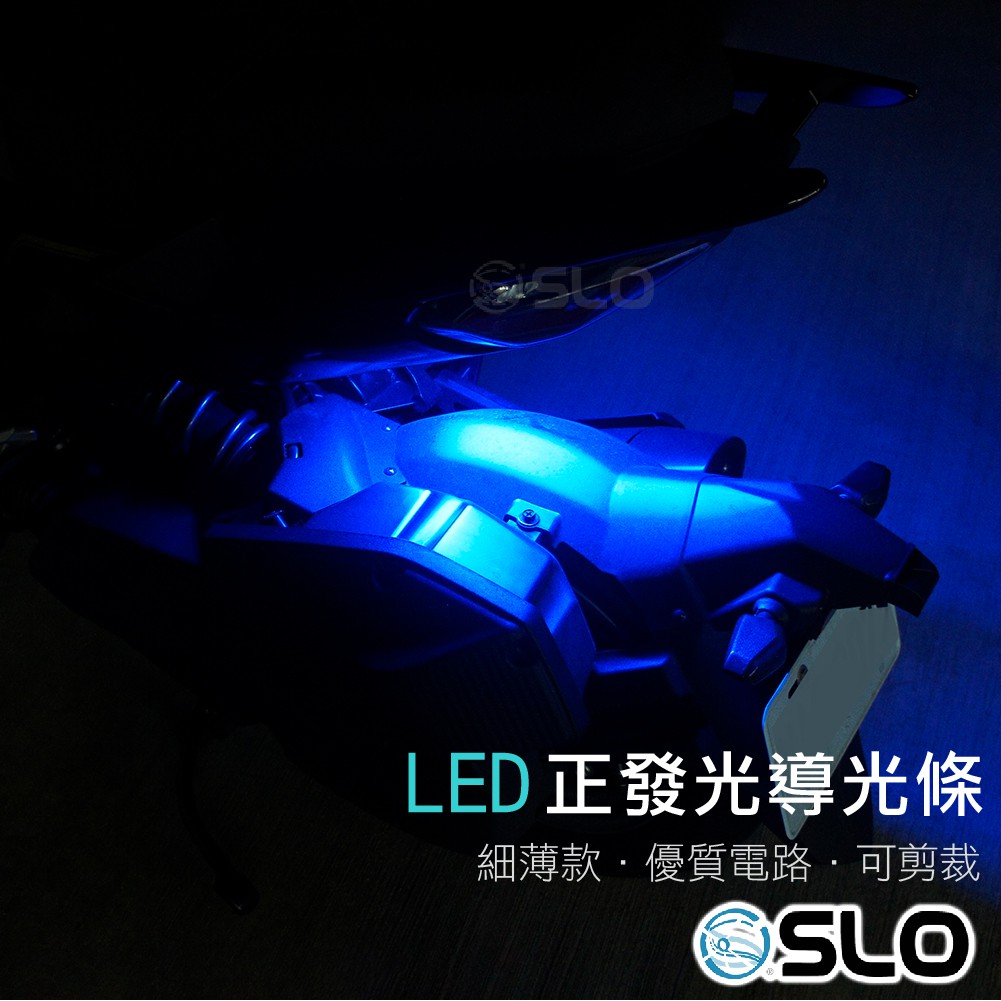 SLO【LED細薄導光條】30cm 60cm 防水 單色 眉燈 淚眼燈 導光管 LED導光條 導光燈條 導光條燈 軟管