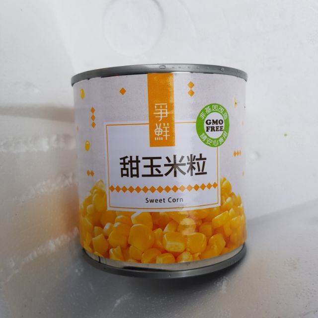 爭鮮甜玉米粒 340克/罐