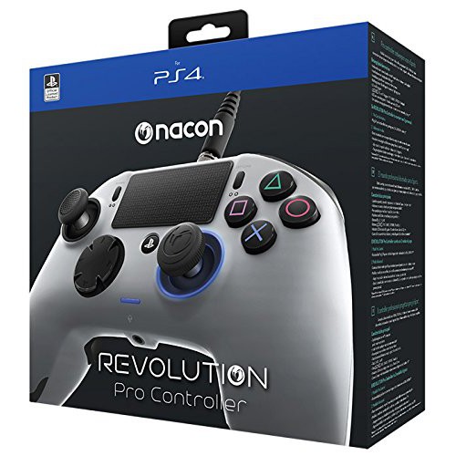 全新未拆ps4 Nacon Revolution Pro Controller 炫光淡銀色全自訂控制器手把把手 蝦皮購物