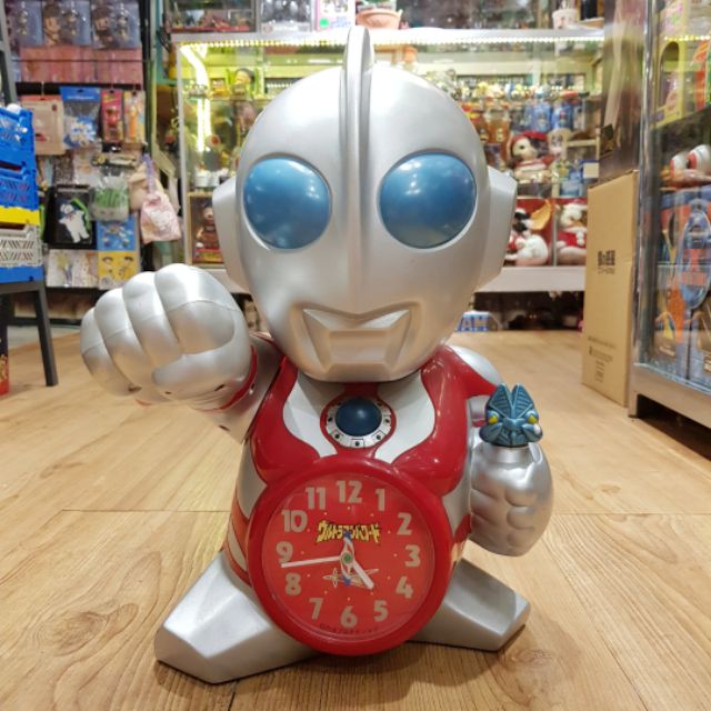 🇯🇵喔啦玩具店🇹🇼超人力霸王 早期 鬧鐘 超大 日本 老玩具 鹹蛋超人奧特曼