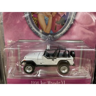 《模王》 1/64 美國綠光 模型合金車 1994 吉普 wrangler yj