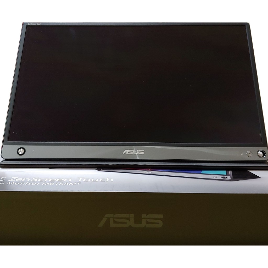 ASUS ZenScreen MB16AMT 贈: nest mini 2 便攜型 可攜式 螢幕 內建觸碰 電池 喇叭
