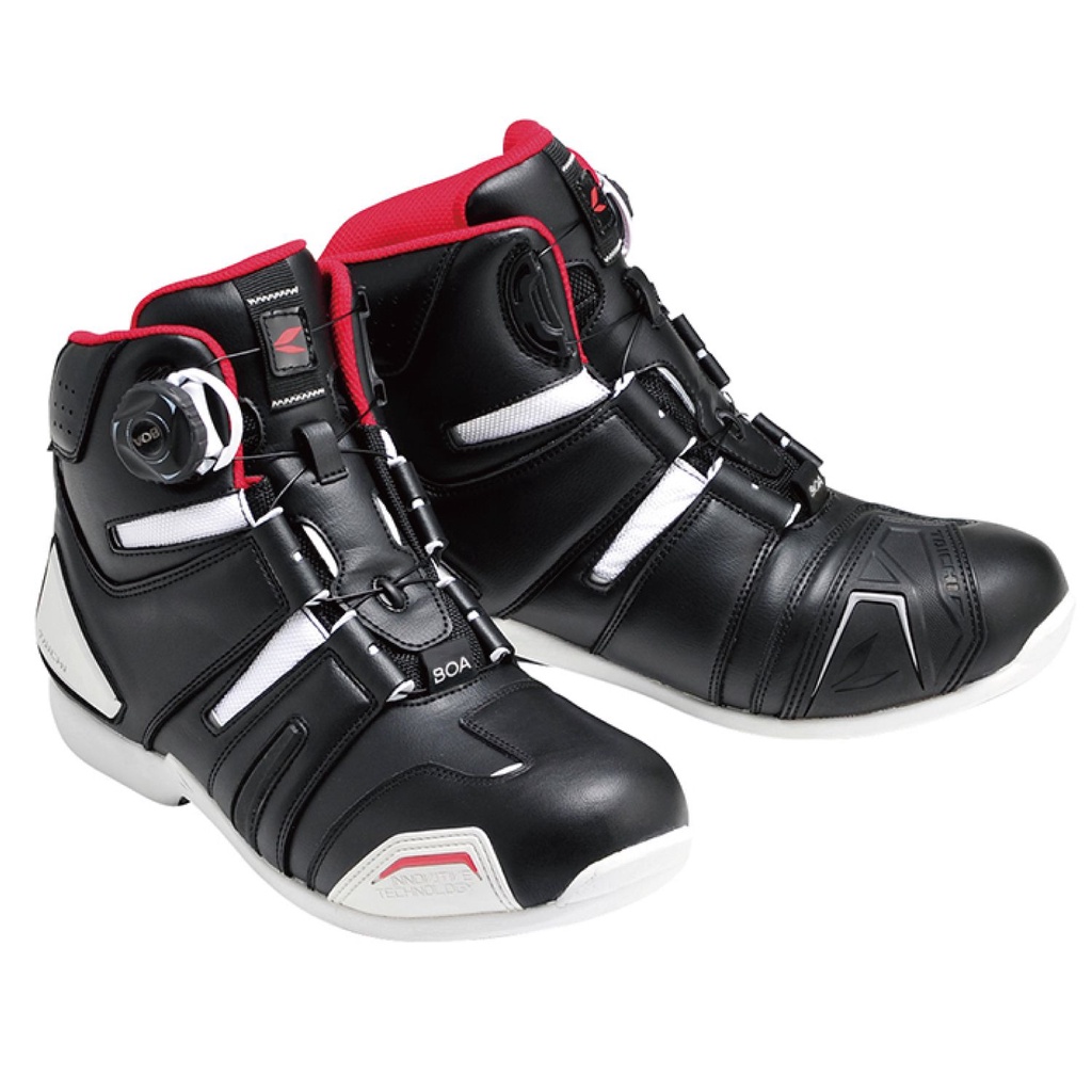 RS TAICHI 內層防水高透氣車靴 RSS006 BOA旋鈕鞋帶 打擋護塊 黑白紅【現貨＋預購｜立昇台北】