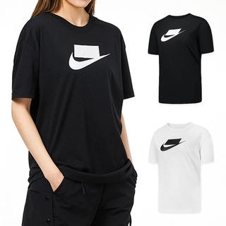 Nike AS NSW Essntl Tee Boy Futura 女 黑白 休閒 短袖 DB9828-010 100