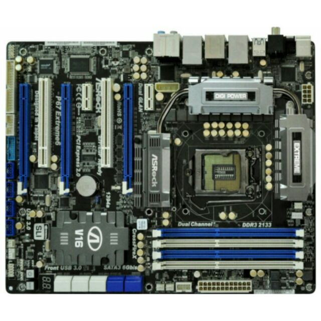 主機板 ASRock P67 Extreme6
1155 非 1156 1150 1151 2011 x79 x99