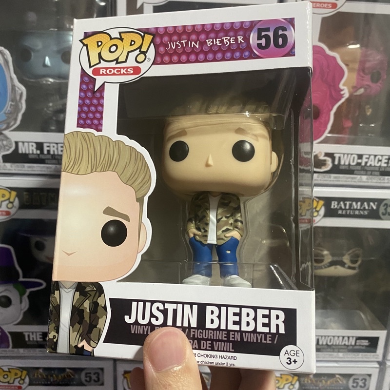 [李大] 正版現貨 Funko POP Rocks 小賈斯汀 小賈斯丁 小賈 Justin Bieber #56