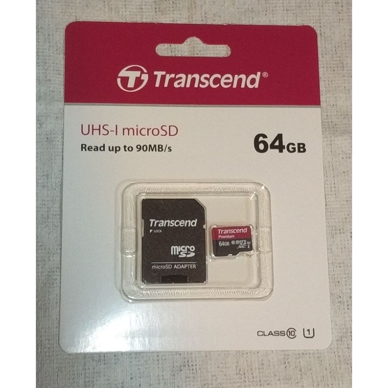 創見microSD 64GB記憶卡
