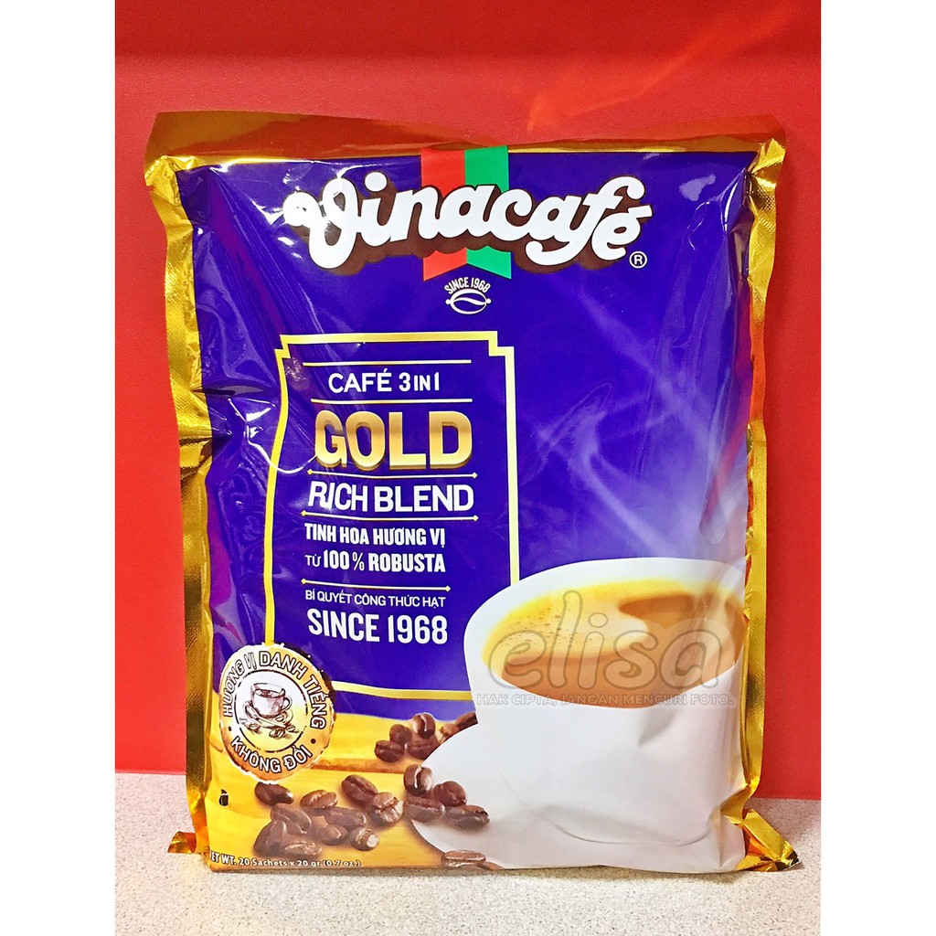 VINACAFE 越南咖啡 三合一即溶咖啡 GOLD RICH BLEND